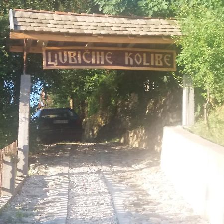 Chalet Ljubicine Kolibe Golubinje 外观 照片