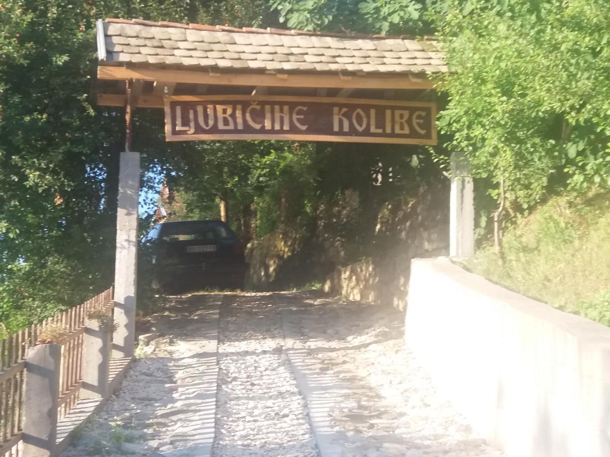 Chalet Ljubicine Kolibe Golubinje 外观 照片